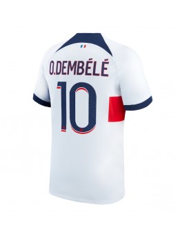 Paris Saint-Germain Ousmane Dembele #10 Auswärtstrikot 2023-24 Kurzarm